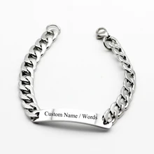 Лидер продаж покрытие из белого золота браслеты индивидуальные имена и слова подарок для мамы и детей и Семья ювелирные изделия возможна Прямая поставка YP3104