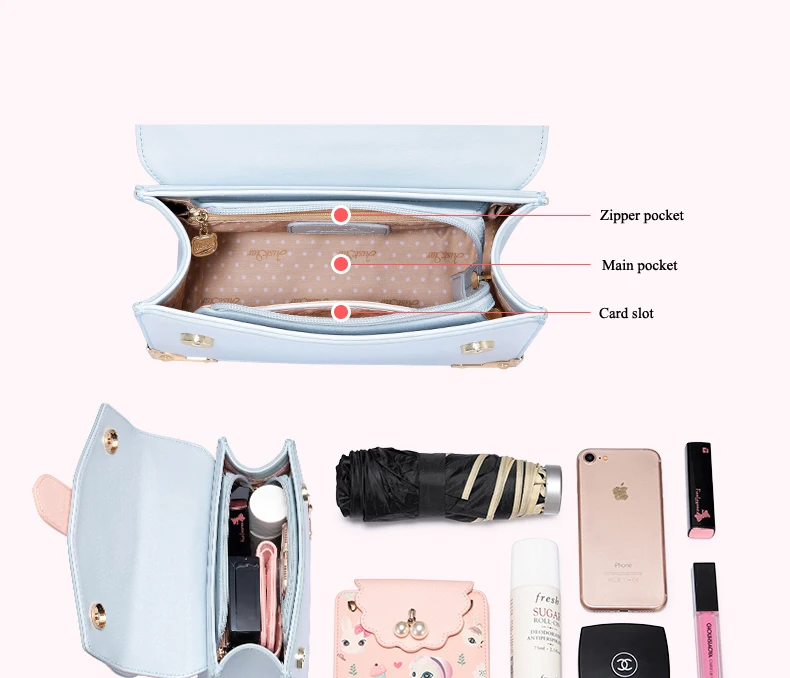 Just star women leather handbag 2-1