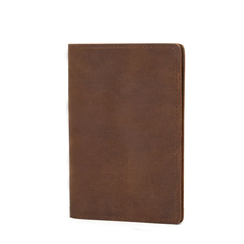 Натуральная кожа Обложка для паспорта унисекс Crazy horse кожаный бумажник для карт ID держатели зажимы мульти держатель для карт