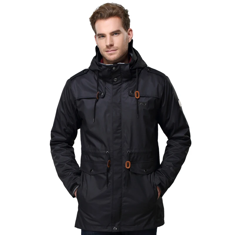 TFO Hiking jacket 3 in 1 Men Waterproof Jacket Windbreaker Sport Coats Breathable Fleece Jacket 
