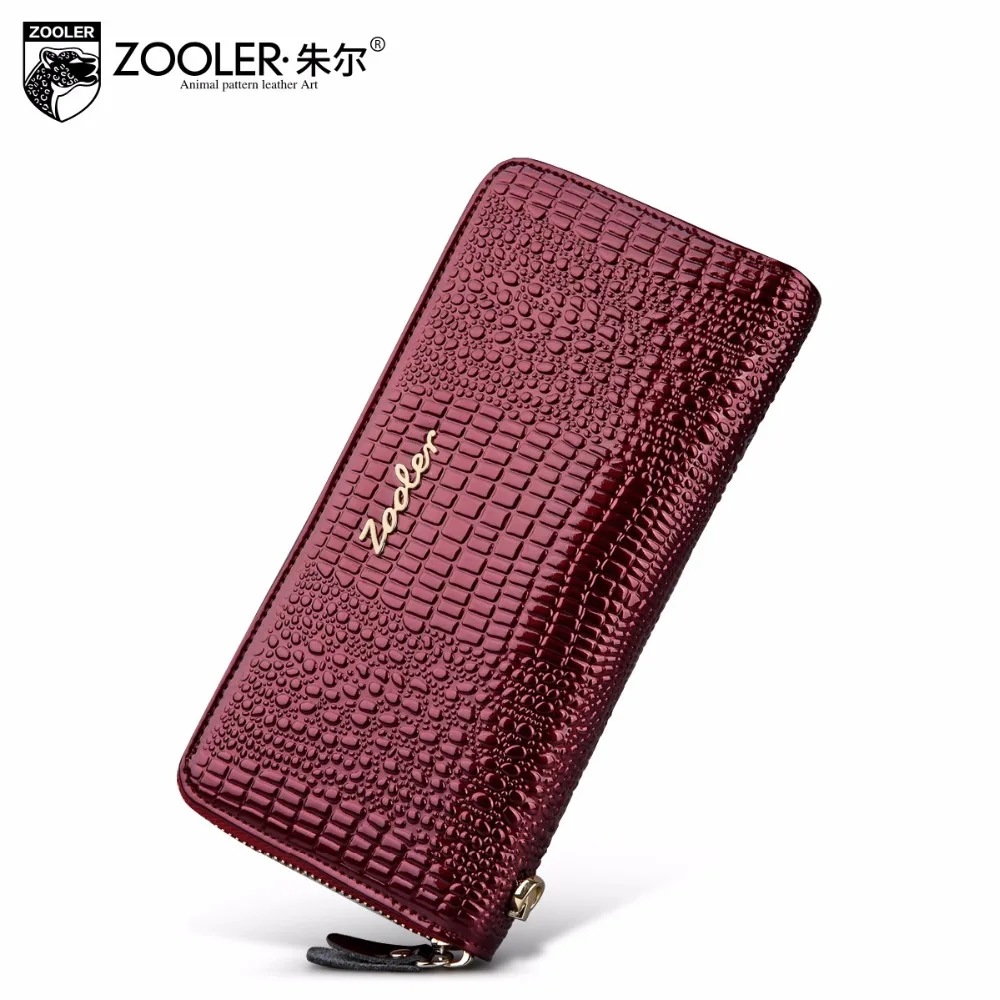 

2018 ZOOLER genuine leather bag hot wallets woman clutch purses lady card holder cowhide wallet luxury portefeuille femme#8663
