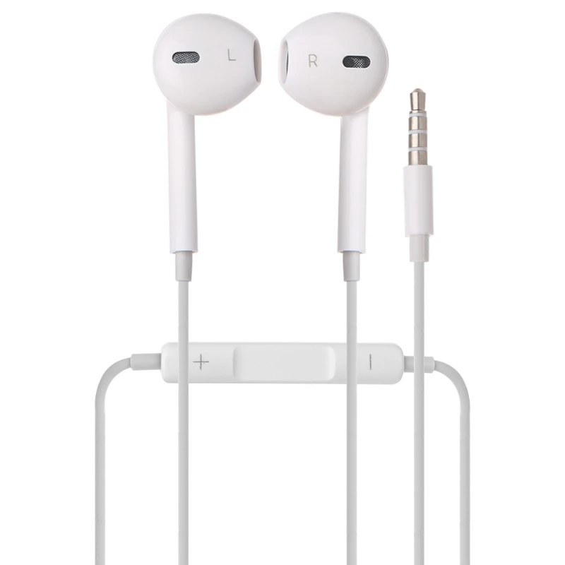 

In-Ear Earphone EarPods Headset With 3.5mm Plug For iPhone se/5s/6 Phone Tablet
