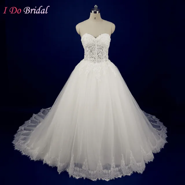 Church Corset Wedding Dress Lace Real Picture Chic Arabic Bridal Church Corset Wedding Dress Lace Real Picture Chic Arabic Bridal Dresses Ball Gown Tulle See Through