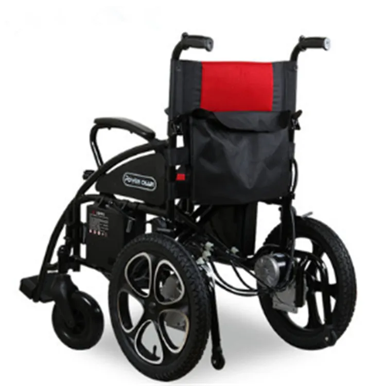  High quality foldable safety electrical wheelchair for handicapped