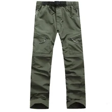 Наружные быстросохнущие УФ износостойкие брюки нейлон Охота Туризм альпинистские рабочие брюки-карго демисезонный мужской брюки полной длины