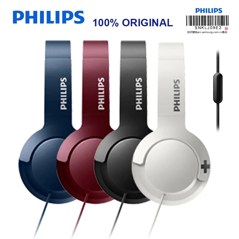 Philips SHL3075 profesjonalne słuchawki basowe z redukcją szumów z pałąkiem  na głowę dla oficjalnej weryfikacji Galaxy 8|Słuchawki douszne i nauszne| -  AliExpress