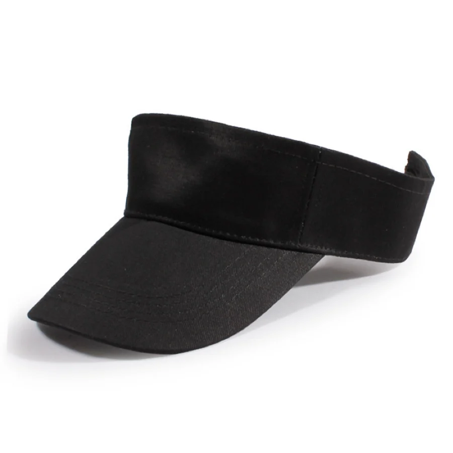 Wholesale Retal Cotton Blank Golf Sun Visor Cap Men Women Custom