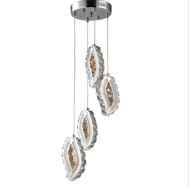 

Modern chandelier Simple led crystal chandelier Table chandelier Crystal hanging lamp Creative restaurant study lamp led light