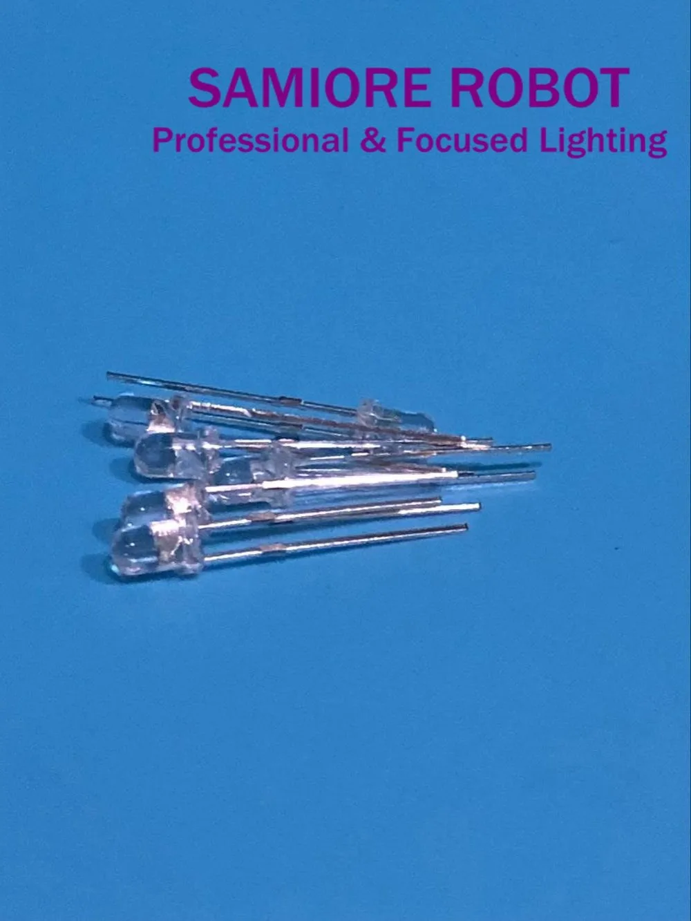 

100Pcs 3mm 940nm IR infrared LED Lamp transparents Round