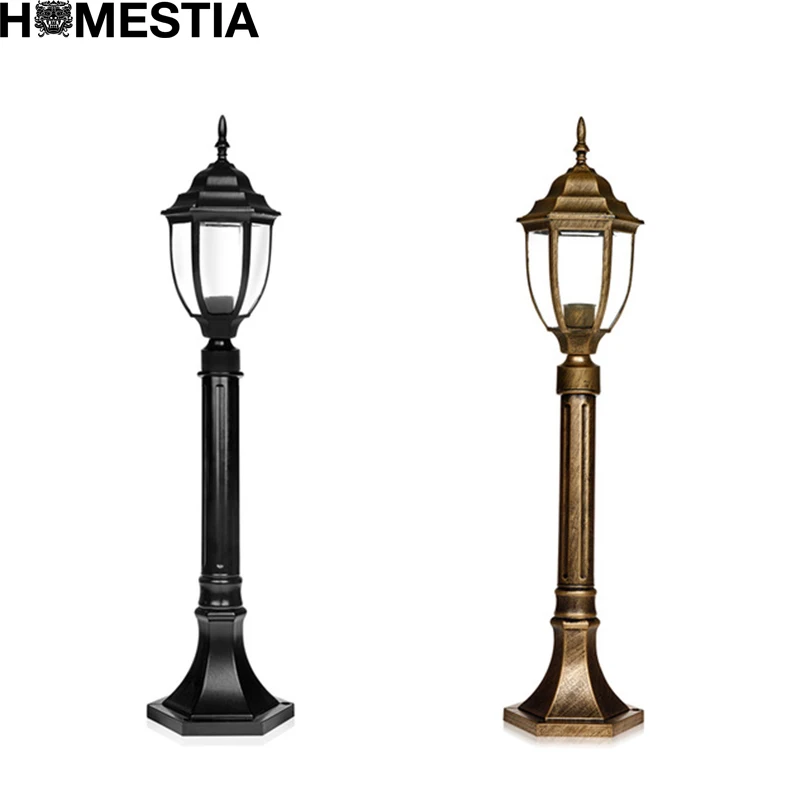 Homestia Bronze Black Charming Traditional Design Exterior Lamp Homestia Bronze Black Charming Traditional Design Exterior Lamp Outdoor Landscape Lawn Light Vintage Path Post Lights In Lamps From