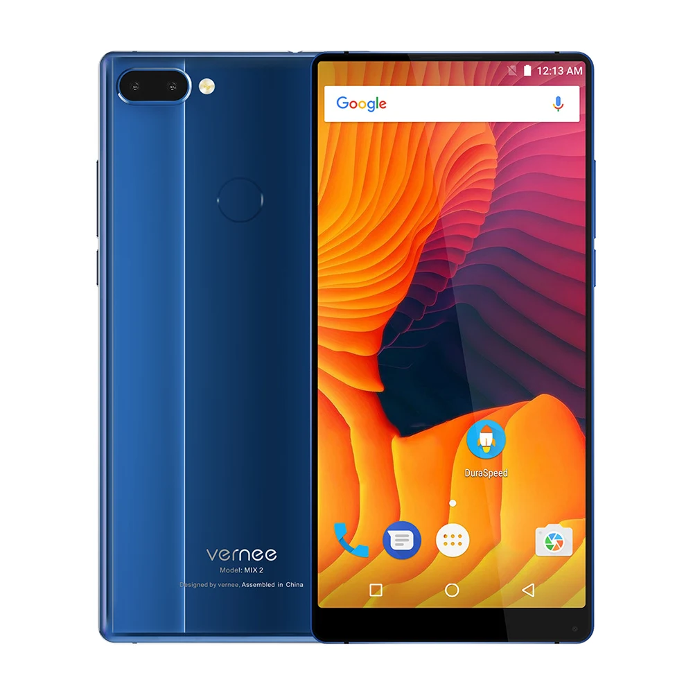 Vernee Mix 2 4G Мобильный телефон 6 0 'ཎ:9 двойная задняя Cam Android 7 MT6757CD Octa Core 5 ГГц B + 13MP