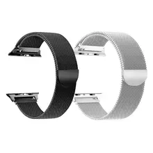 Сменный спортивный ремешок из нержавеющей стали для 38 мм Apple Watch Series1 2 3 4 42 38 мм браслет на запястье ремешок для iWatch Sports AW29