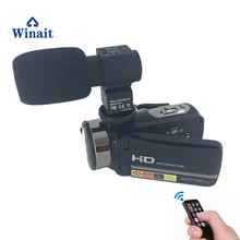 2017 popular Professional HDV Night Vision Recorder Camcorder full hd 1080p 24mp Remote Control mini camera digital video camera