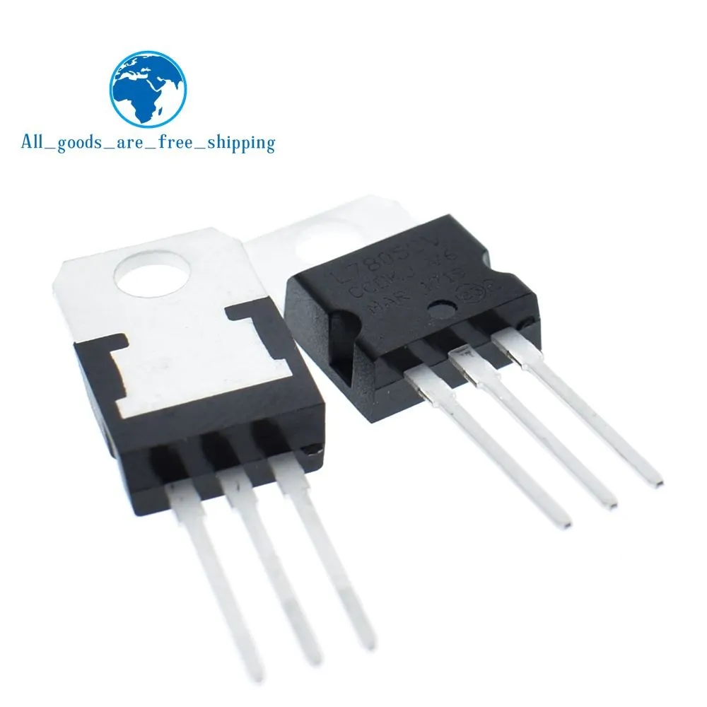 

100pcs LM7805 L7805 7805 Voltage Regulator IC 5V 1.5A TO-220