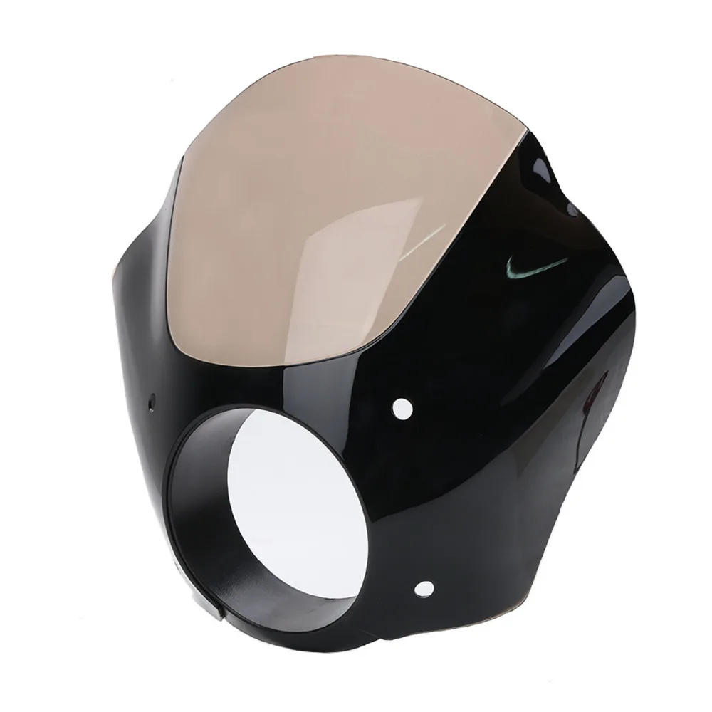  Shades Black Gauntlet Fairing For Harley 86-14 Sportster XL 883 1200 (8)