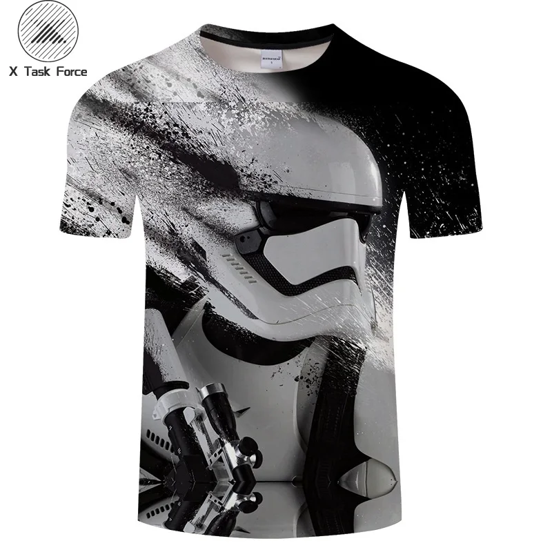 

New 2019 Harajuku t shirts Yoda/Darth Vader Star Wars printed 3d t shirt men/women tshirt streetwear Hip Hop t-shirt casual tops