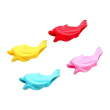 10 шт., детский держатель для карандашей, коррекционная ручка, ручка для письма, инструмент для осанки, рыба