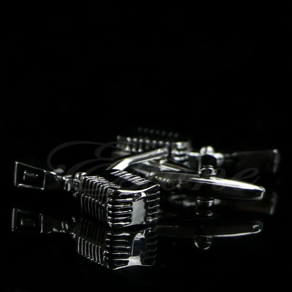 

New microphone Stainless Steel Jewelry Xmas Wedding Gift Men Cufflinks