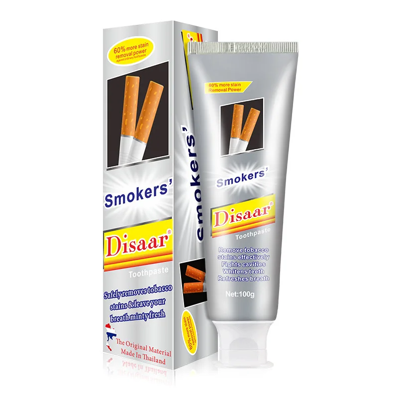 Отбеливающая зубная паста Disaar White & ежедневное использование зубов удаление