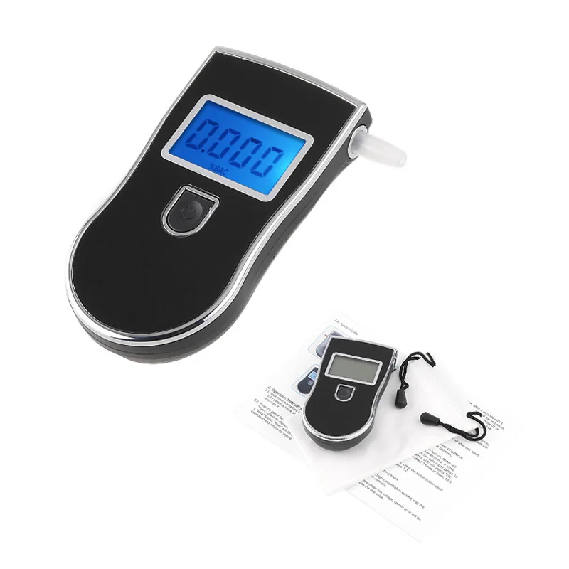 Professional Alcohol Detector Digital Breathalyzer Alcohol Tester Car