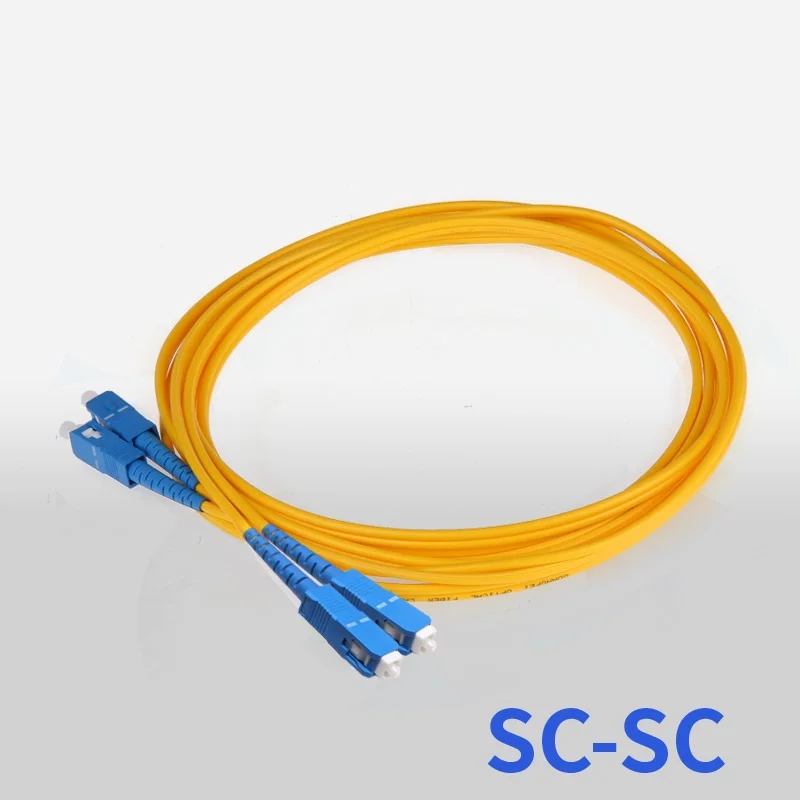 

Free Shipping 5pcs/bag 3M SC UPC Duplex single-mode fiber optic patch cord SC 3M Duplex 3.0mm FTTH fiber optic jumper
