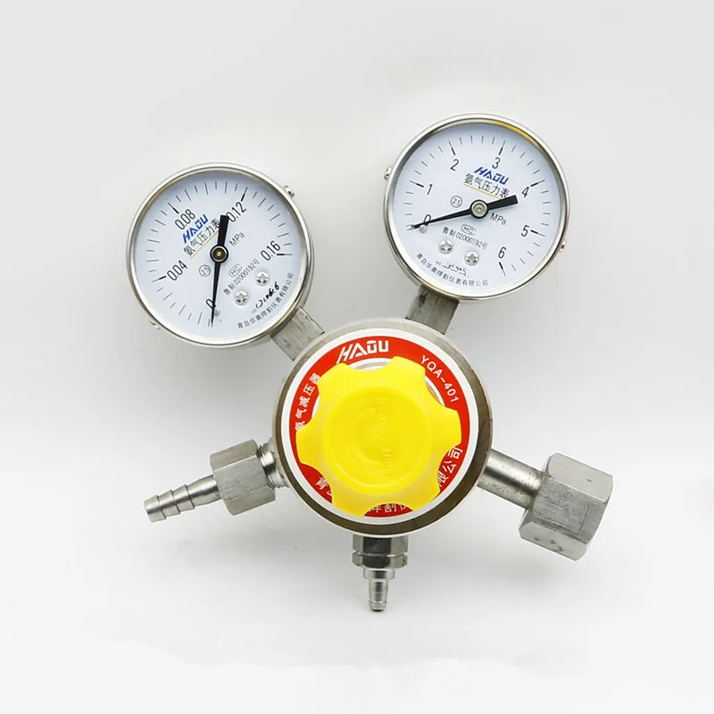 Давление Регулятор газа аммиака анализатор Измеритель Давление редуктор Давление редукционный клапан G1/2 YQA-401 0-0.16MPa YQA-441 0-1MPa