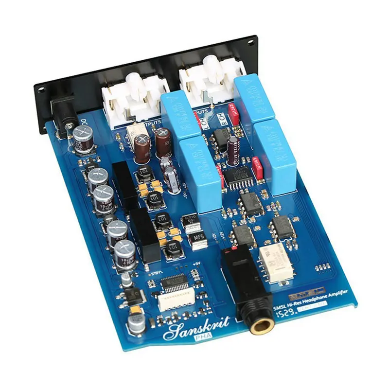 SMSL Sanskrit Pha HIFI Audio Portable Headphone Amplifier RCA Input 6.35 mm Jack For Headphones Stereo On Cinch Output Silver SMSL Sanskrit Pha HIFI Audio Portable Headphone Amplifier RCA Input 6.35 mm Jack For Headphones Stereo On Cinch Output Silver