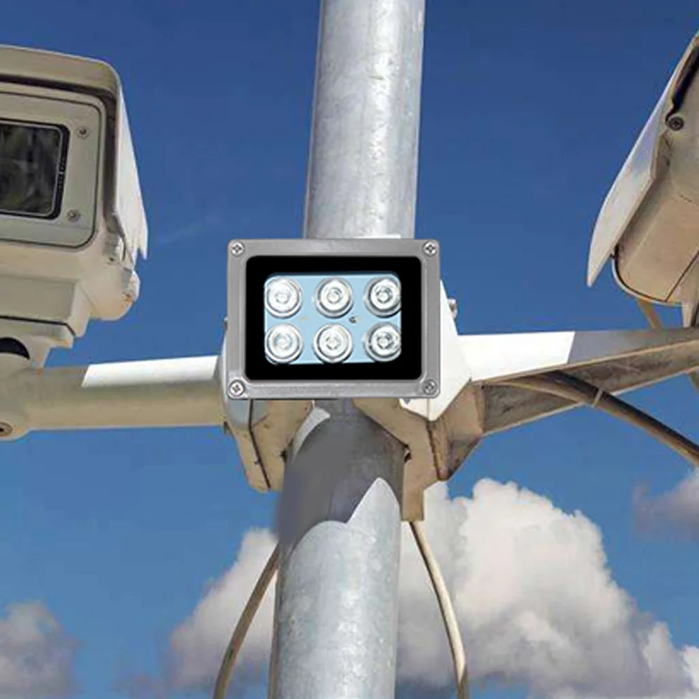6 светодиодных водонепроницаемый наружный инфракрасный лампа IlluminatorIR CCTV Камера