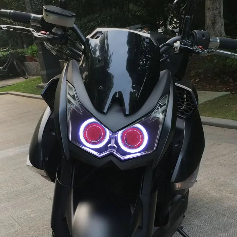 Тыс. тонн для Kawasaki ниндзя z1000 2010 2013 мотоциклов Frontlamp лампы HID комплект 2011 2012 ангел