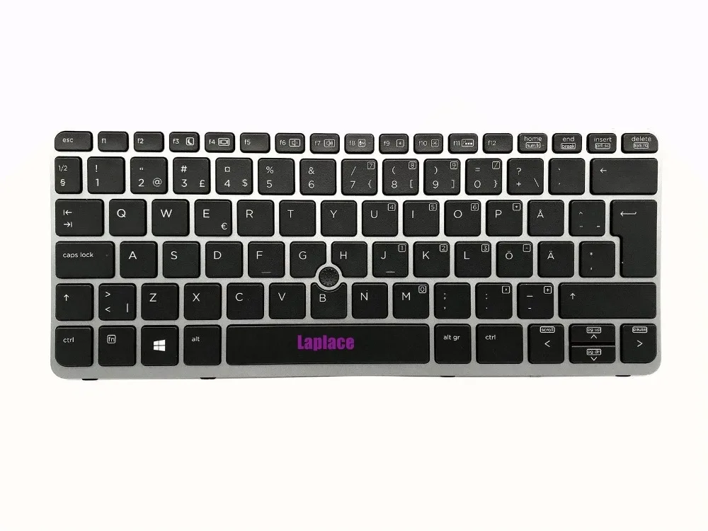 Новая SD svenski шведский финский клавиатура с подсветкой для hp EliteBook 820 G1/820 G2 |