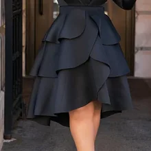 Юбки Женские s Promotion Limited хлопок Saia Midi женские новые банты Весна и лето Высокая талия и бедра юбка леди