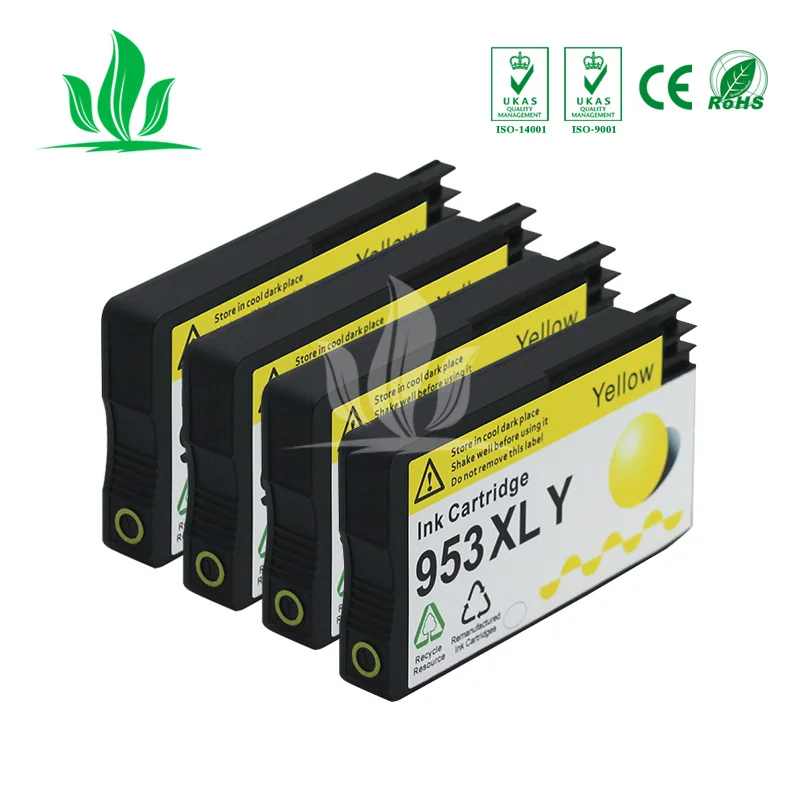 

4Y 953XL Compatible For HP 953XL 953 Ink Cartridge for HP953 OfficeJet Pro 8702 8710 8720 8730 8210 8218 7730 Printer