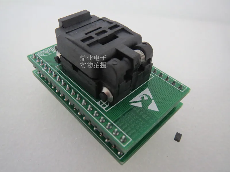 Clamshell GD USON8/DIP USON8  QFN8 2*3MM spacing 0.5mm  IC Burning seat Adapter testing seat Test Socket test bench in stock network wire tester