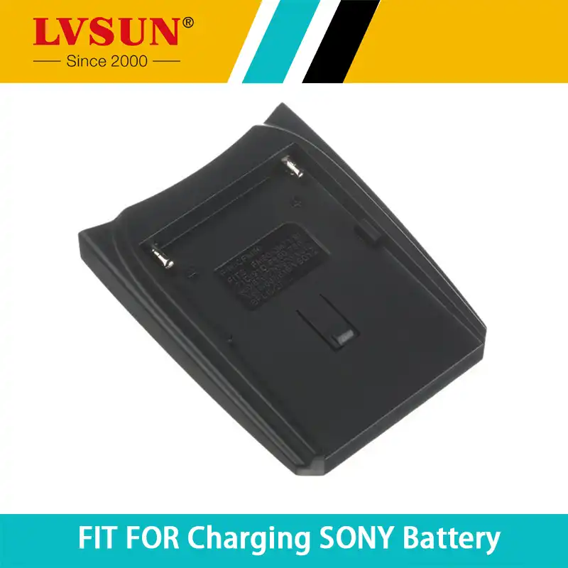LVSUN Батарея адаптер чехол пластина для sony FM50 FM55H FM500H QM71 QM91 QM51D QM71D QM91D F550 F750 F960 F570 F770 F970 VBD1 CFM50 - изображение