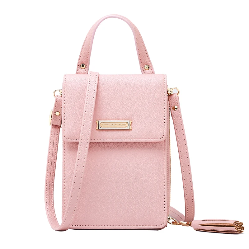 

2019 New Fashion Women inclined mobile phone bag girl fashion students single shoulder mobile phone bag trend pocket bag
