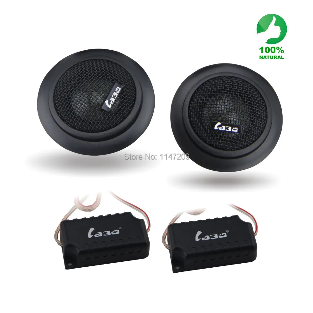 Tamehome mini car speaker 1 Pair High Quality Dome Tweeter 3.2 ohms