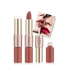 O. TWO. O, брендовый высококачественный матовый цветной Блеск для губ, легко носить, стойкий макияж губ, помада, жидкий блеск для губ, косметика