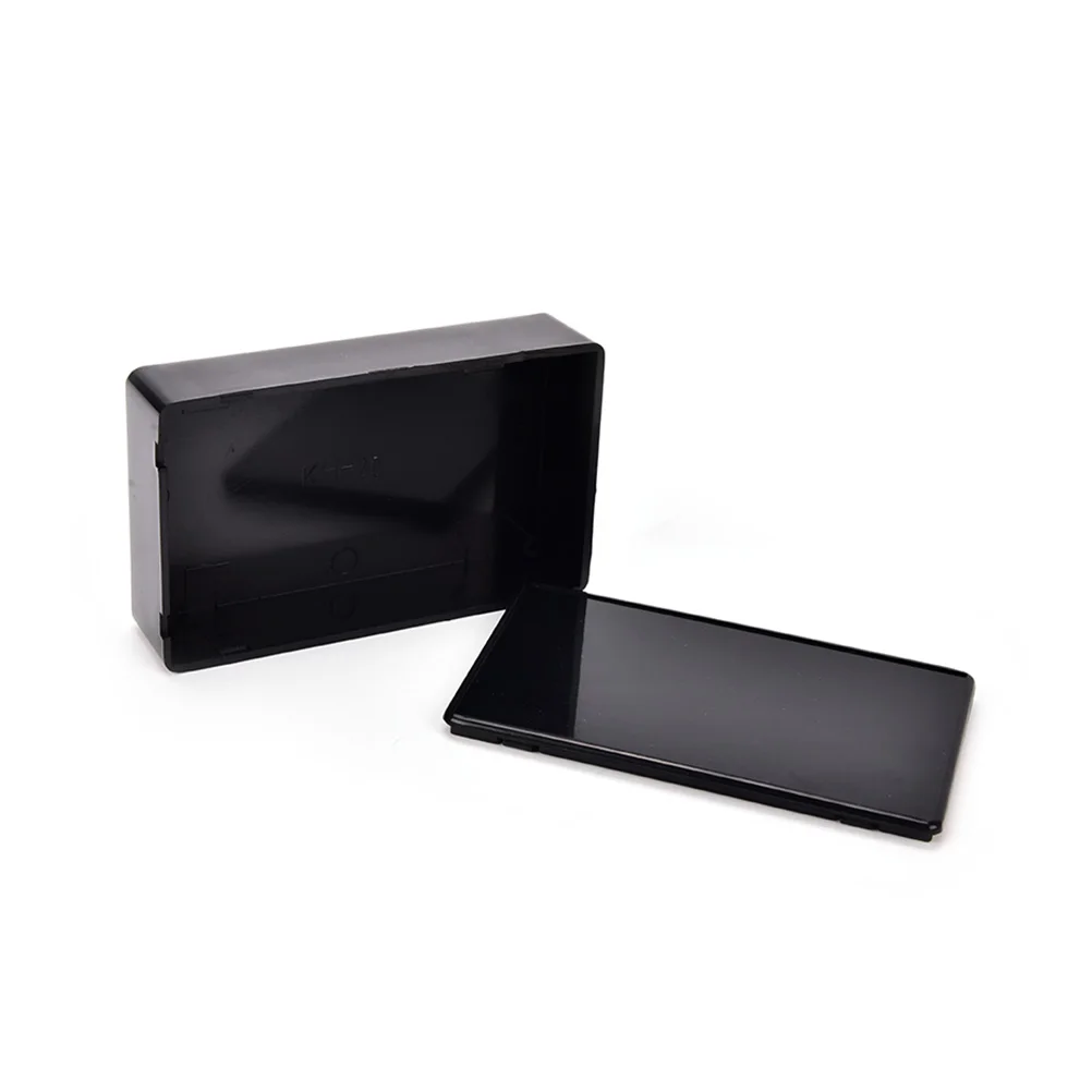 100x60x25mm Black DIY Enclosure Instrument Case Plastic font b Electronic b font Project Box Electrical Supplies