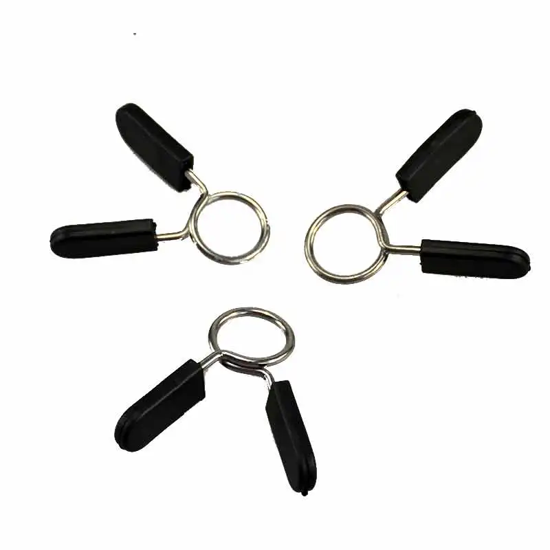2PCs 1" Standard 25mm Spring Clamp Collar Clips For Weight Bar