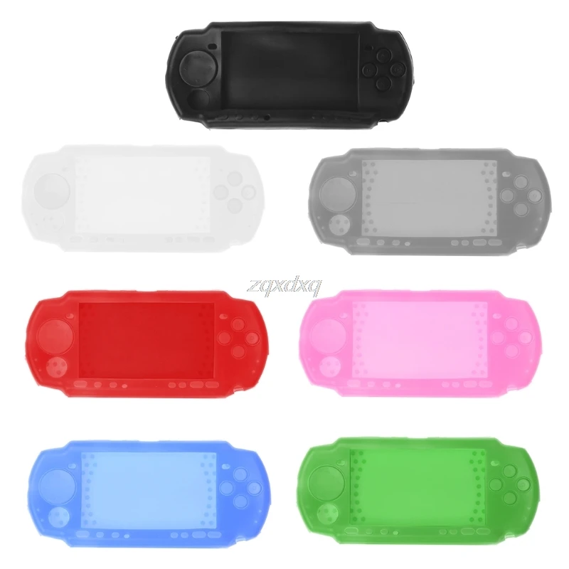 Силиконовый мягкий защитный чехол для консоли Sony PlayStation Portable PSP 2000 3000 PSP3000 корпуса