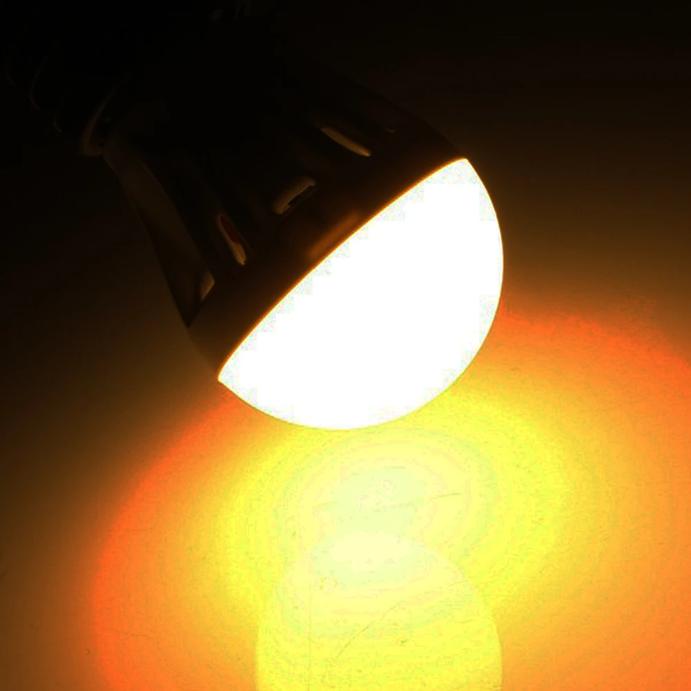 Подробная информация о 1 практические E27 Энергосбережение Авто Светодиодный лампочки Прохладный теплый белый лампы 3/5/7 вт нам