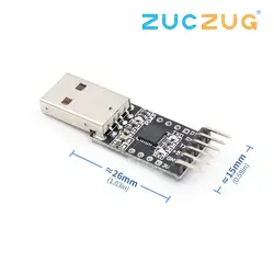 1 шт. CP2102 USB 2,0 к ttl UART модуль 6Pin последовательный преобразователь STC заменить FT232 модуль адаптера 3,3 В/5 В питания