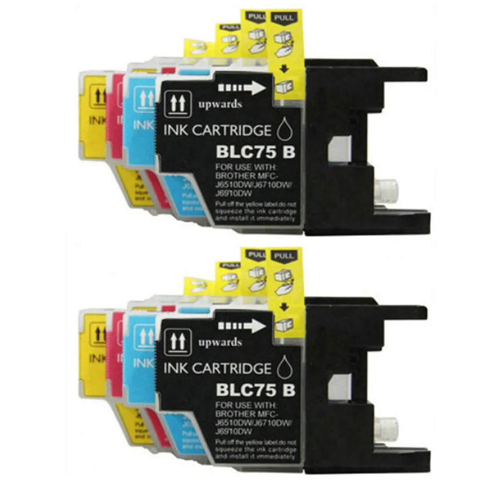 LC17 LC400 LC1220 сменный картридж для принтера Brother MFC-810DWN J840N MFC-J5910DW MFC-J6510DW MFC-J435W струйный принтер - Цвет: 2BK 2CYM