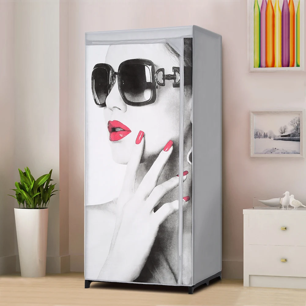 ikayaa us uk fr stock folding wardrobe fabric closet ikayaa us uk fr stock folding wardrobe fabric closet