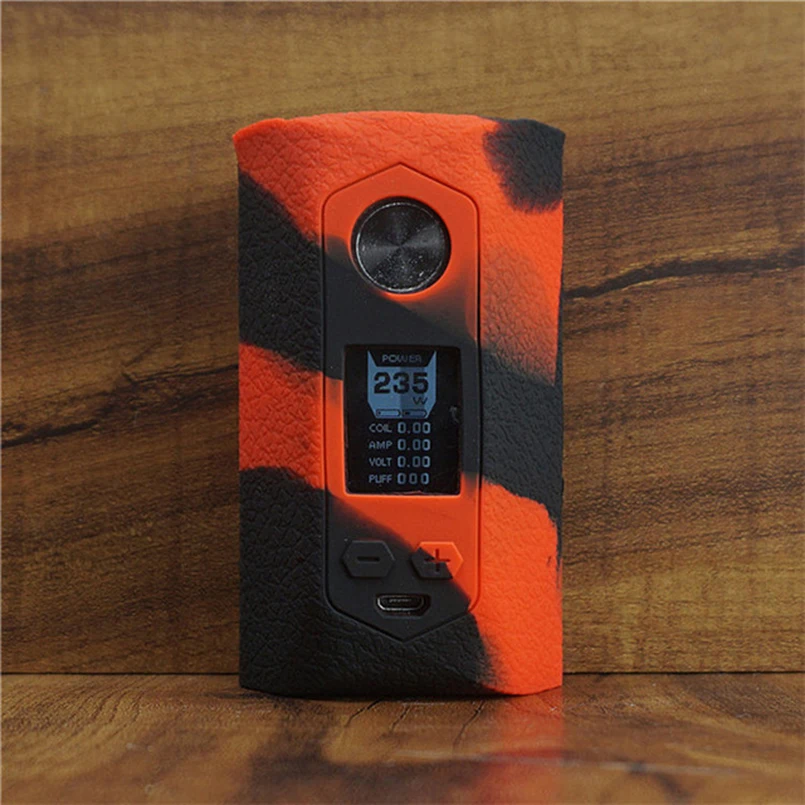 Текстурированное покрытие чехол для GeekVape Blade 235W TC Kit защитный Модифицированный корпус силиконовый облегающий рукав щит обертывание