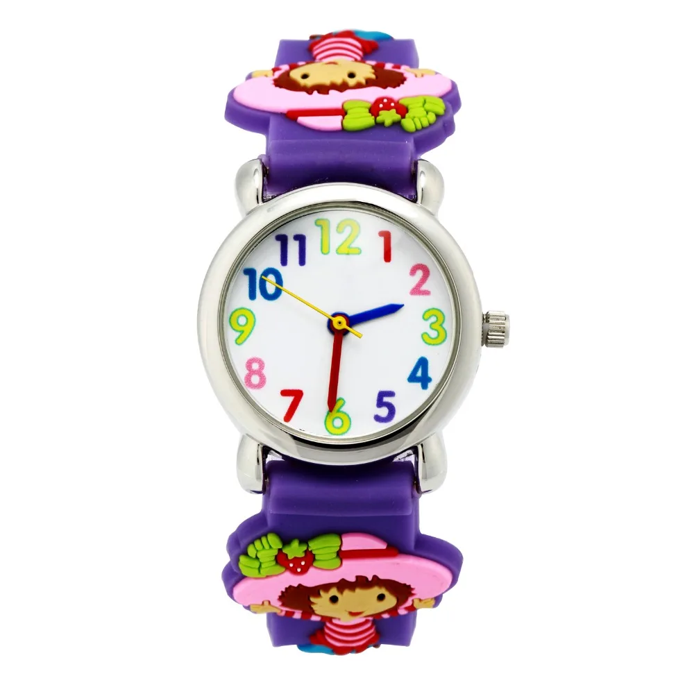 Mode Anak Strawberry Gadis Menonton Olahraga Mahasiswa Jam Tangan
