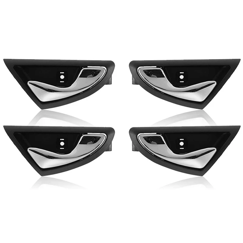 

NEW-4Pcs/Set Car Interior Door Handles For Jac J3 J3S J3 Turin Inner Door Knob 2009-2015 6105230U8010