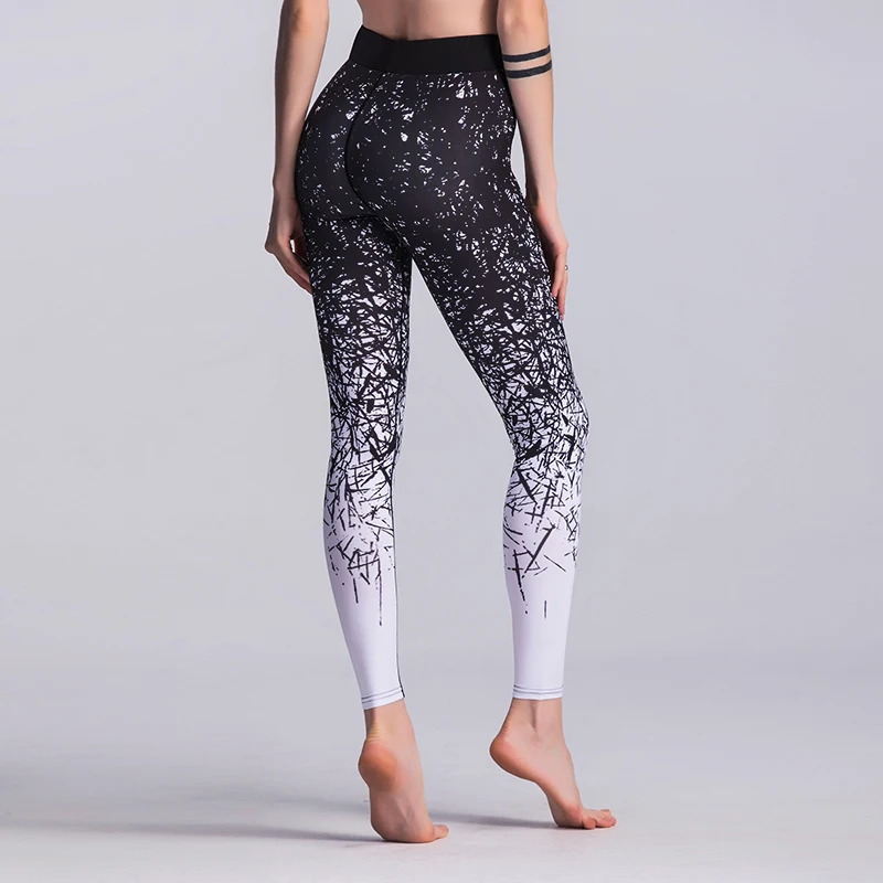 Yoga Pants Women Sports Clothing Chinese Style Printed Yoga leggings Fitness Yoga Running Tights Sport Pants Compression Tights (5)