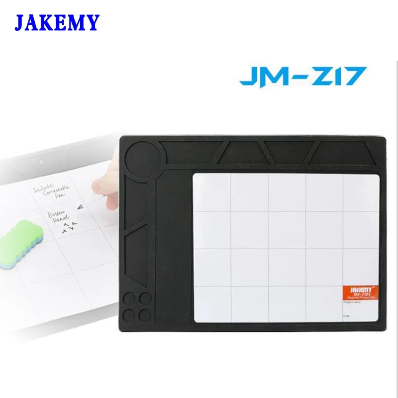 JAKEMY ESD Anti-static Heat Insulation Working Mat Repair Tools Kits For Electronic Maintenance and Repair Workshop JAKEMY ESD Anti-static Heat Insulation Working Mat Repair Tools Kits For Electronic Maintenance and Repair Workshop