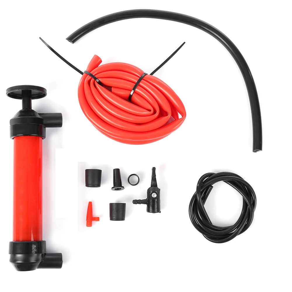 Multi function Vehicle Siphon Pump Manual Plastic Sucker Kitin Vacuum